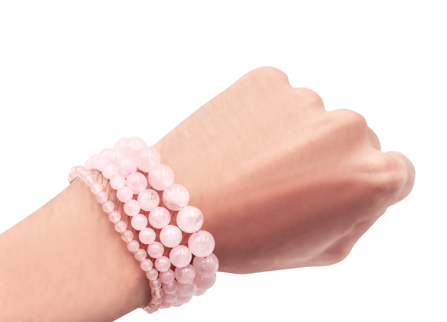 Rose Quartz Stone Bracelet — Love & Emotional Healing