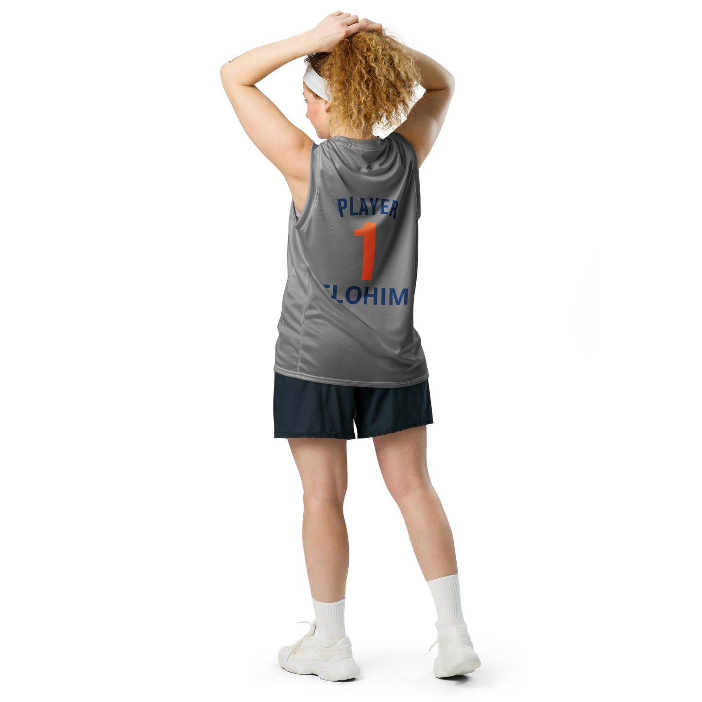 Recycled unisex basketball jersey