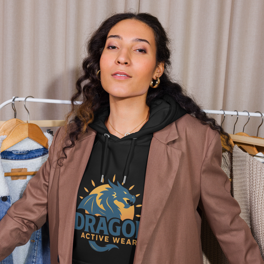 Unisex eco raglan hoodie