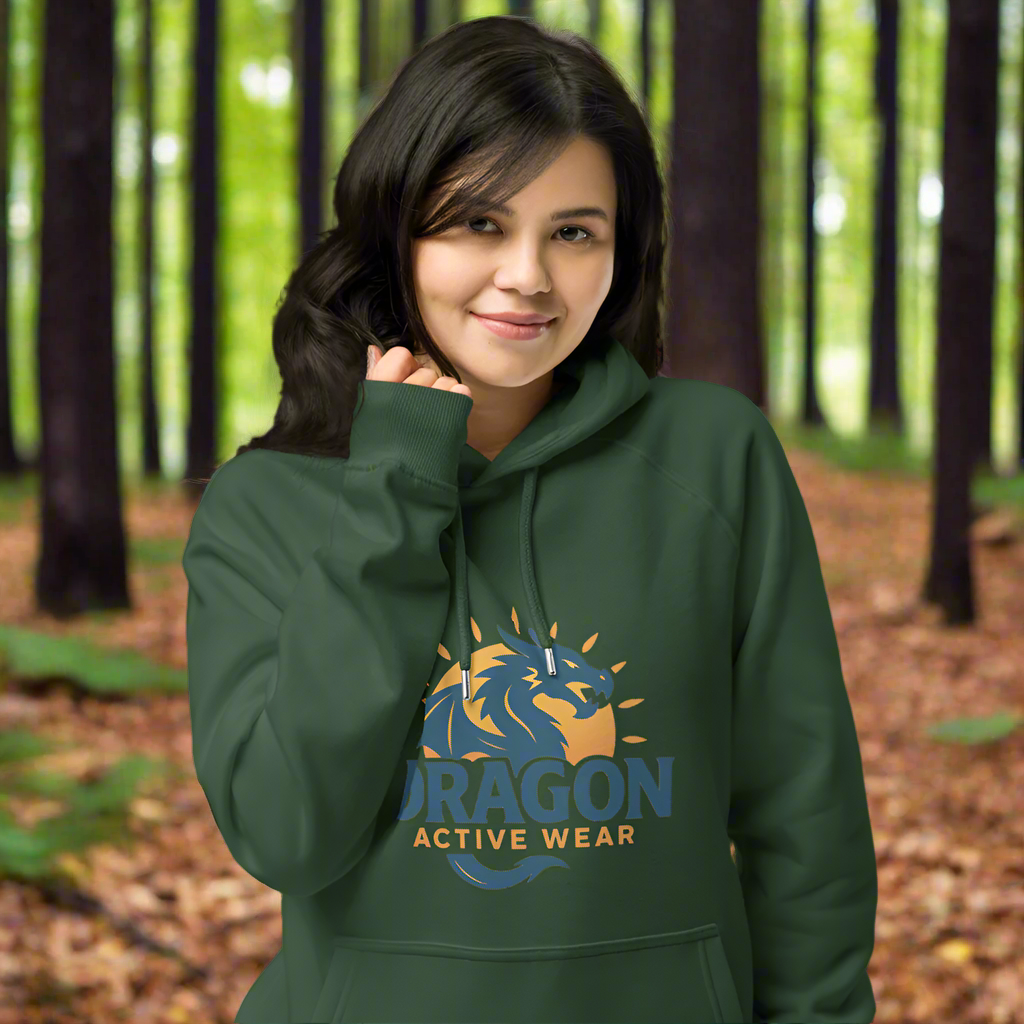 Unisex eco raglan hoodie