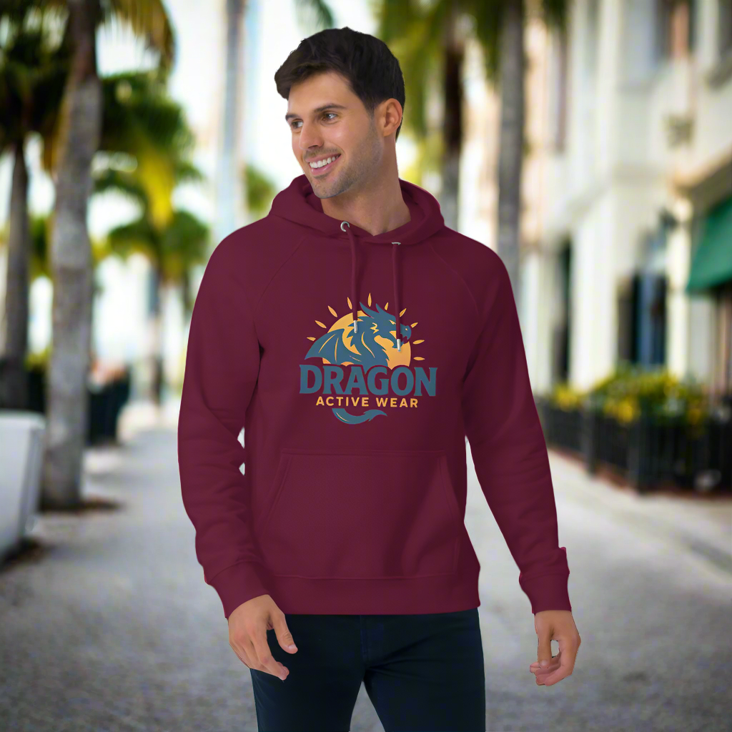 Unisex eco raglan hoodie