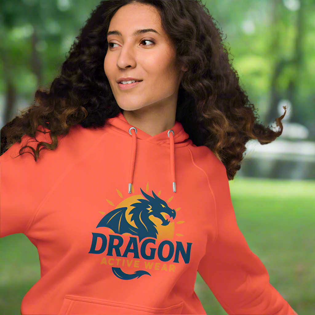 Unisex eco raglan hoodie