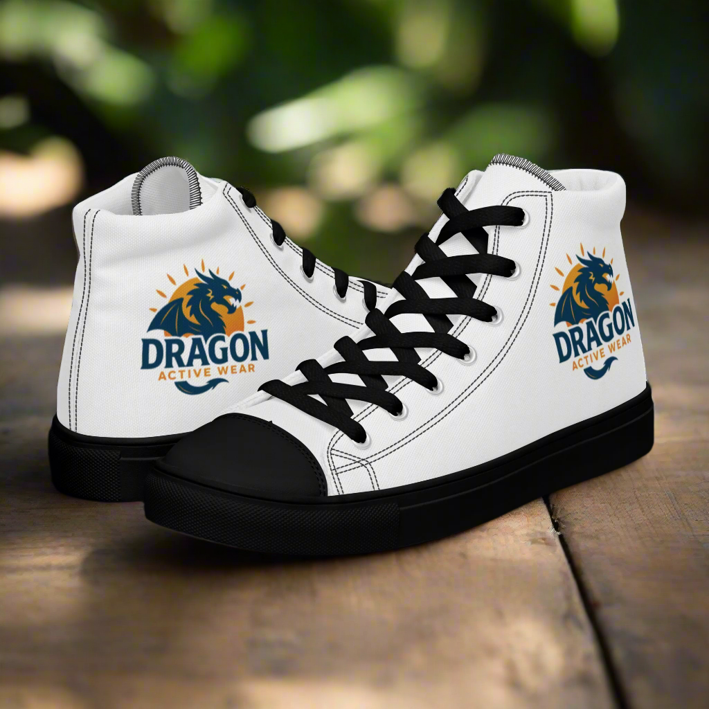 Women’s high top canvas shoes