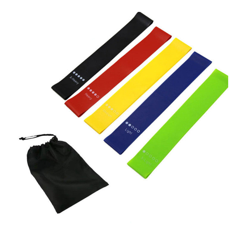Silicone Elastic Band Fitness  Gradient Resistance Band, Arm Squat Exercise Stretching Band, Yoga Tension Band