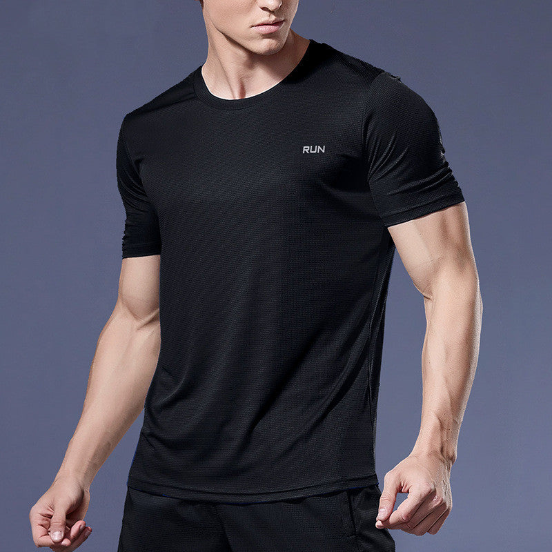Summer Sports T-shirt Men's Quick-drying Clothes Thin Section