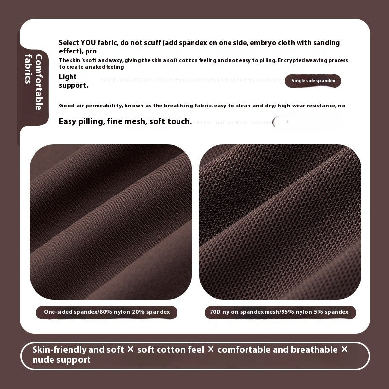 Yoga Clothes Long-sleeved Top With Chest Pad Slim Fit Slimming