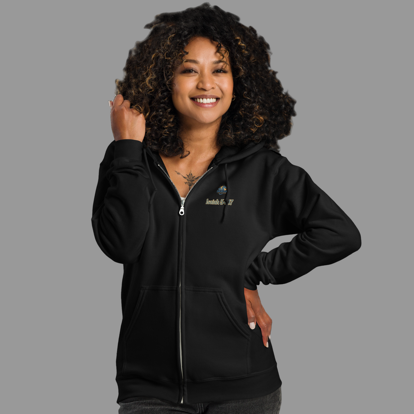 Unisex heavy blend zip hoodie