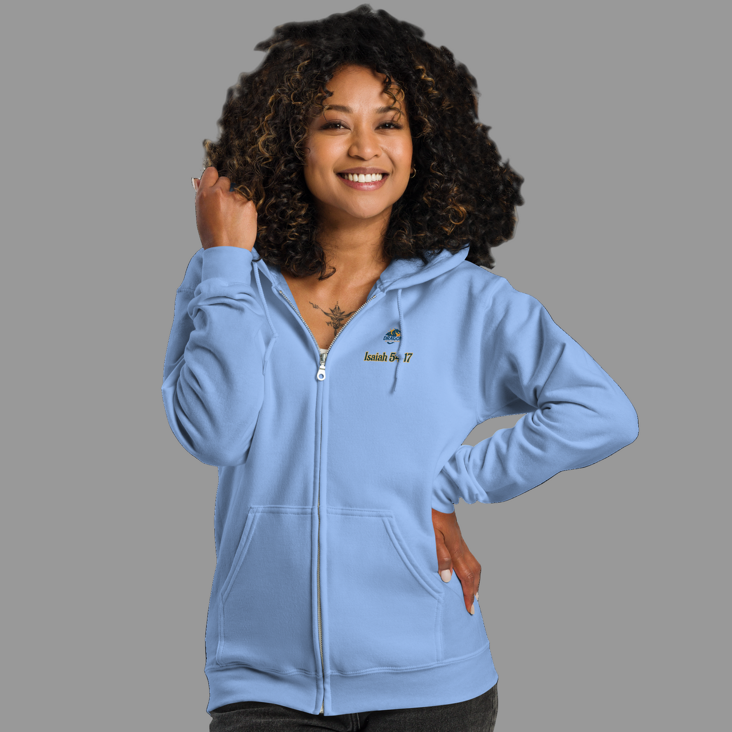 Unisex heavy blend zip hoodie