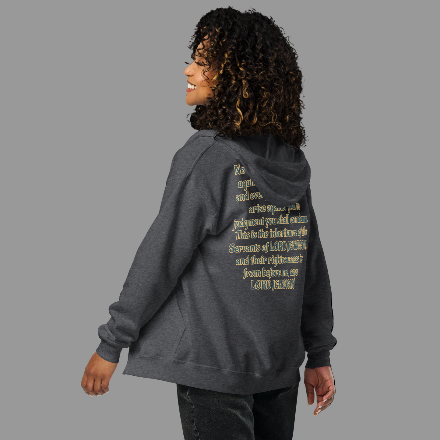 Unisex heavy blend zip hoodie