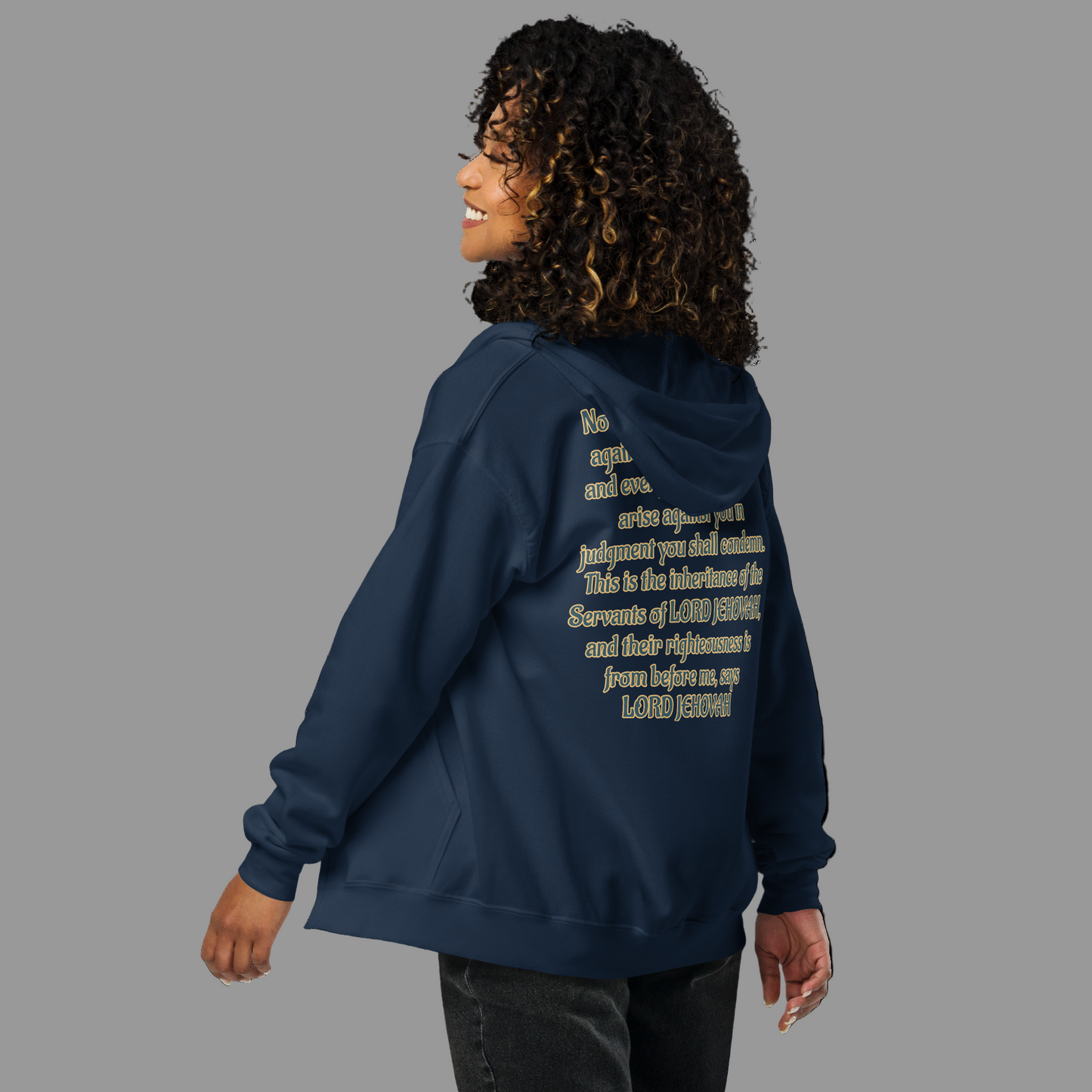 Unisex heavy blend zip hoodie