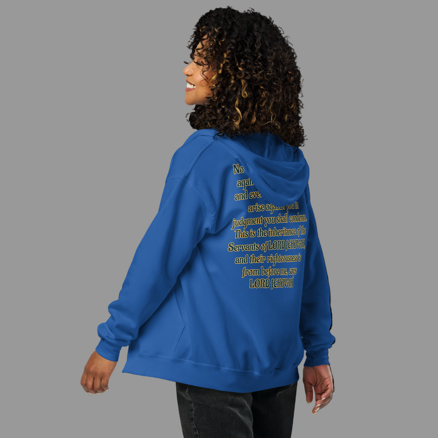 Unisex heavy blend zip hoodie