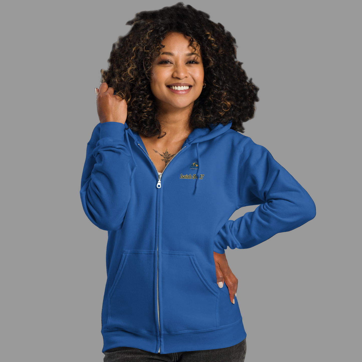 Unisex heavy blend zip hoodie