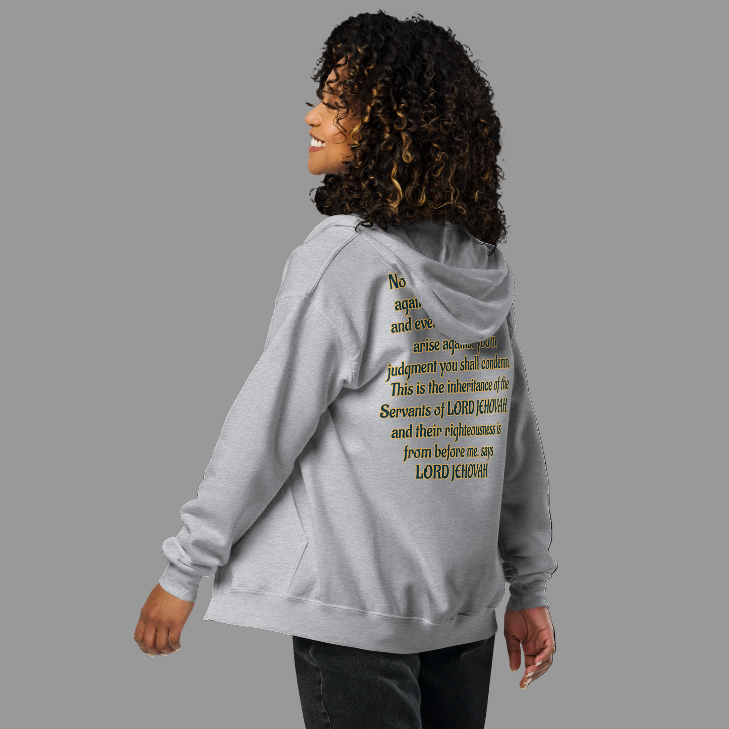 Unisex heavy blend zip hoodie