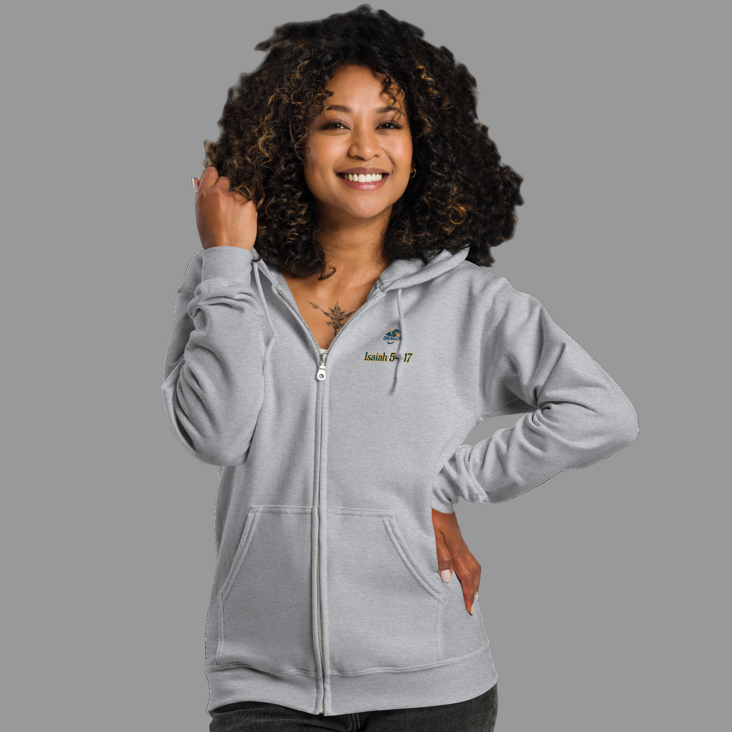 Unisex heavy blend zip hoodie