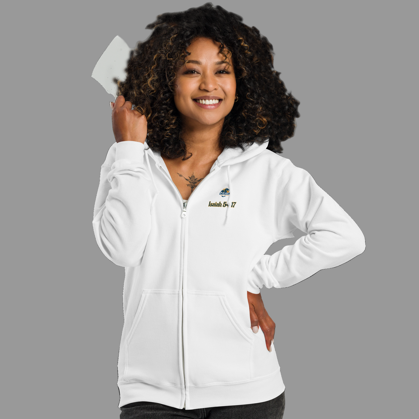 Unisex heavy blend zip hoodie